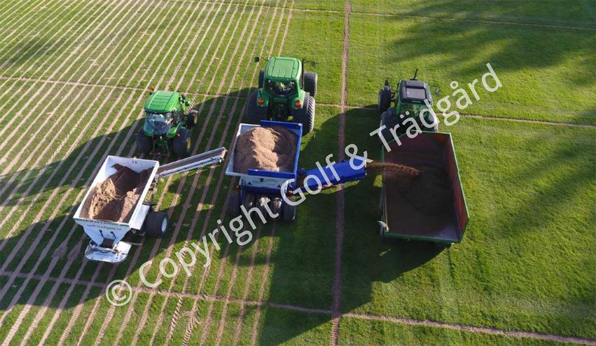 Ett tillskott till vår maskinpark – TOP DRAIN 1500 för en komplett ytdränering